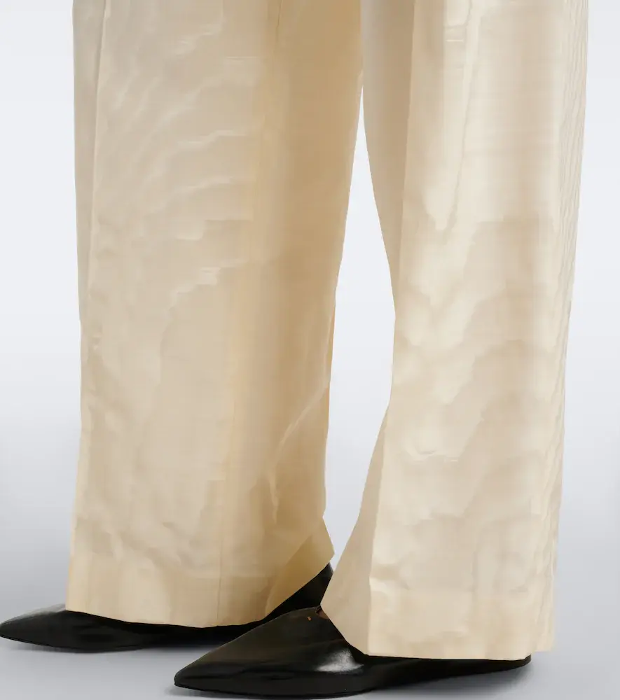 Stella McCartney Pleated moiré pants | Thumbnail 2 Stella McCartney Pleated moiré pants | Thumbnail 2