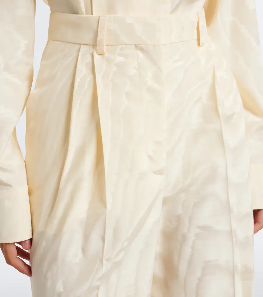 Stella McCartney Pleated moiré pants | Thumbnail 6 Stella McCartney Pleated moiré pants | Thumbnail 6