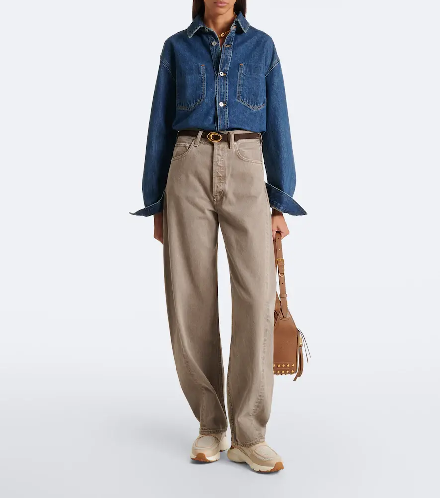 Tod's Leather-trimmed mesh slip-on shoes | Thumbnail 5 Tod's Leather-trimmed mesh slip-on shoes | Thumbnail 5