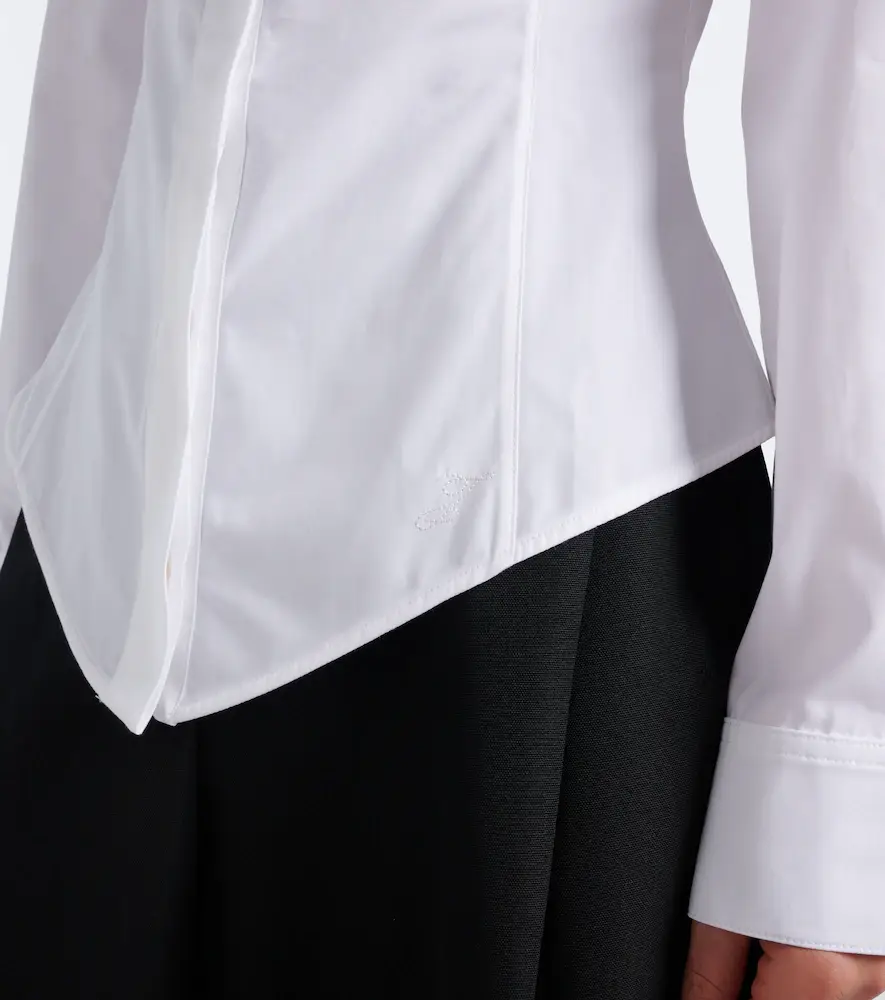 Jacquemus Triangle cotton poplin shirt | Thumbnail 2 Jacquemus Triangle cotton poplin shirt | Thumbnail 2