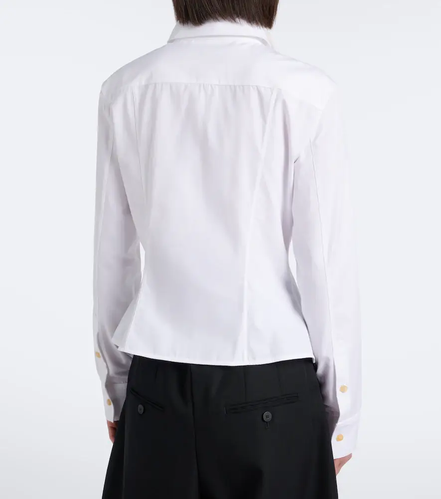 Jacquemus Triangle cotton poplin shirt | Thumbnail 3 Jacquemus Triangle cotton poplin shirt | Thumbnail 3