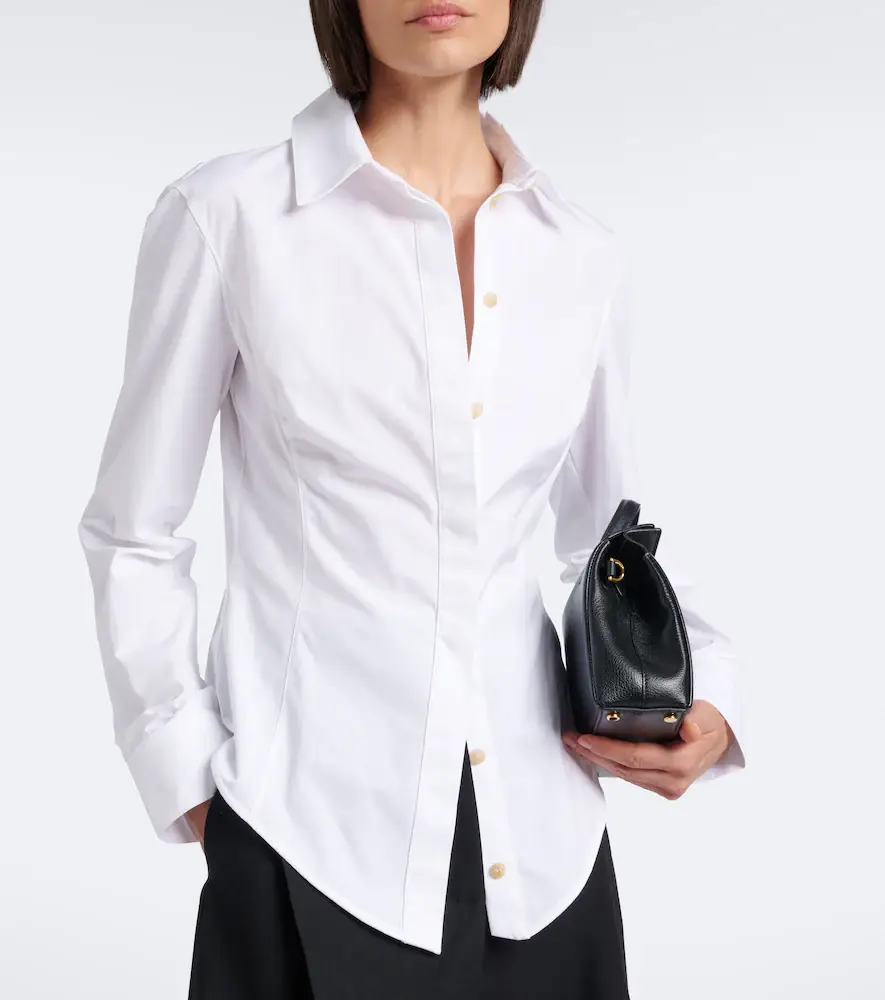 Jacquemus Triangle cotton poplin shirt | Thumbnail 4 Jacquemus Triangle cotton poplin shirt | Thumbnail 4