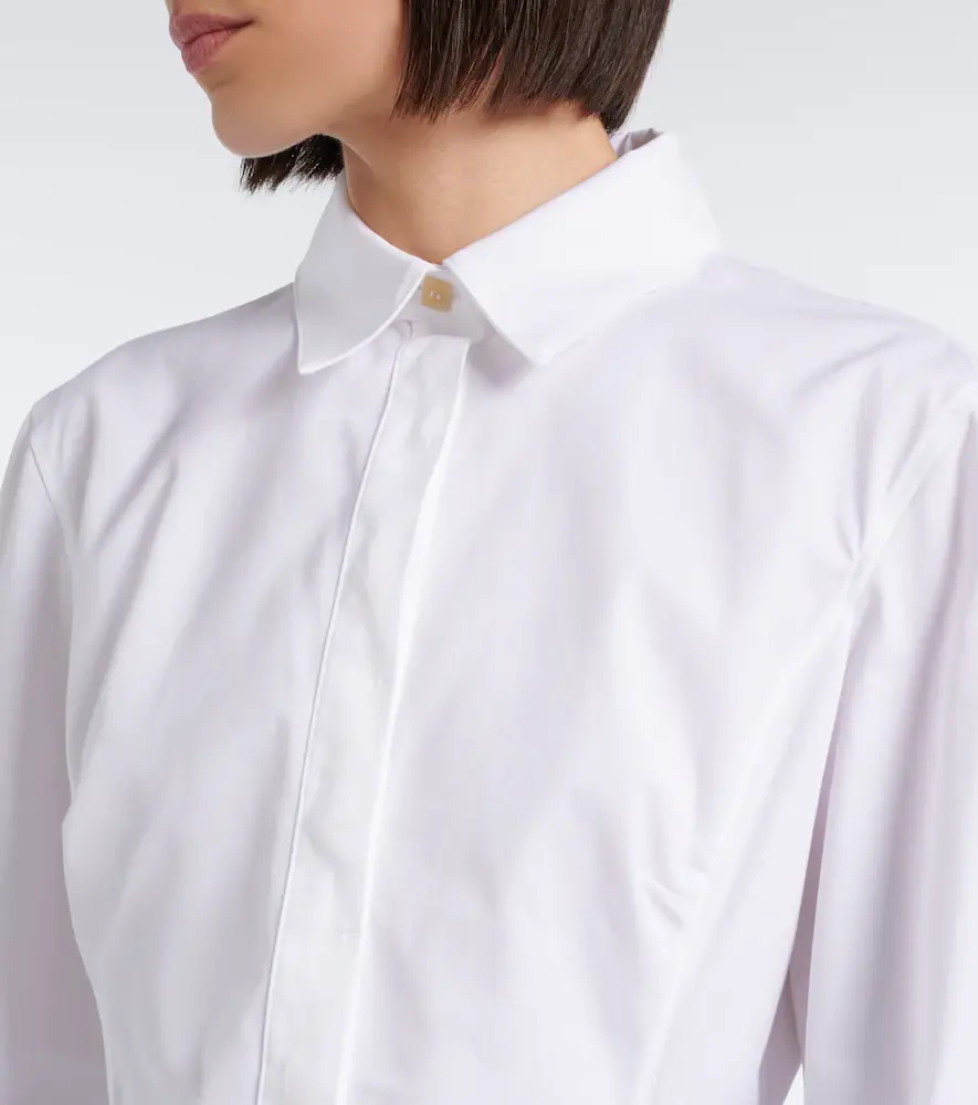 Jacquemus Triangle cotton poplin shirt | Thumbnail 5 Jacquemus Triangle cotton poplin shirt | Thumbnail 5