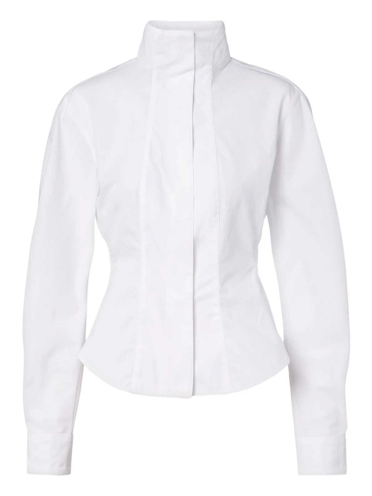Jacquemus Tulipe open-back cotton poplin shirt