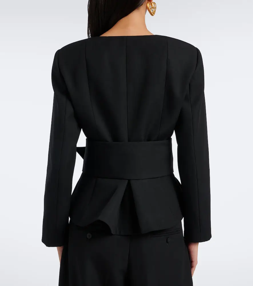 Jacquemus Miami belted virgin wool jacket | Thumbnail 2 Jacquemus Miami belted virgin wool jacket | Thumbnail 2