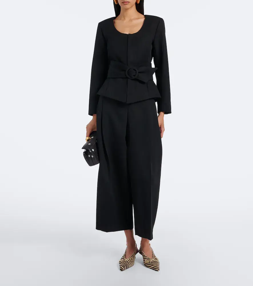 Jacquemus Miami belted virgin wool jacket | Thumbnail 4 Jacquemus Miami belted virgin wool jacket | Thumbnail 4