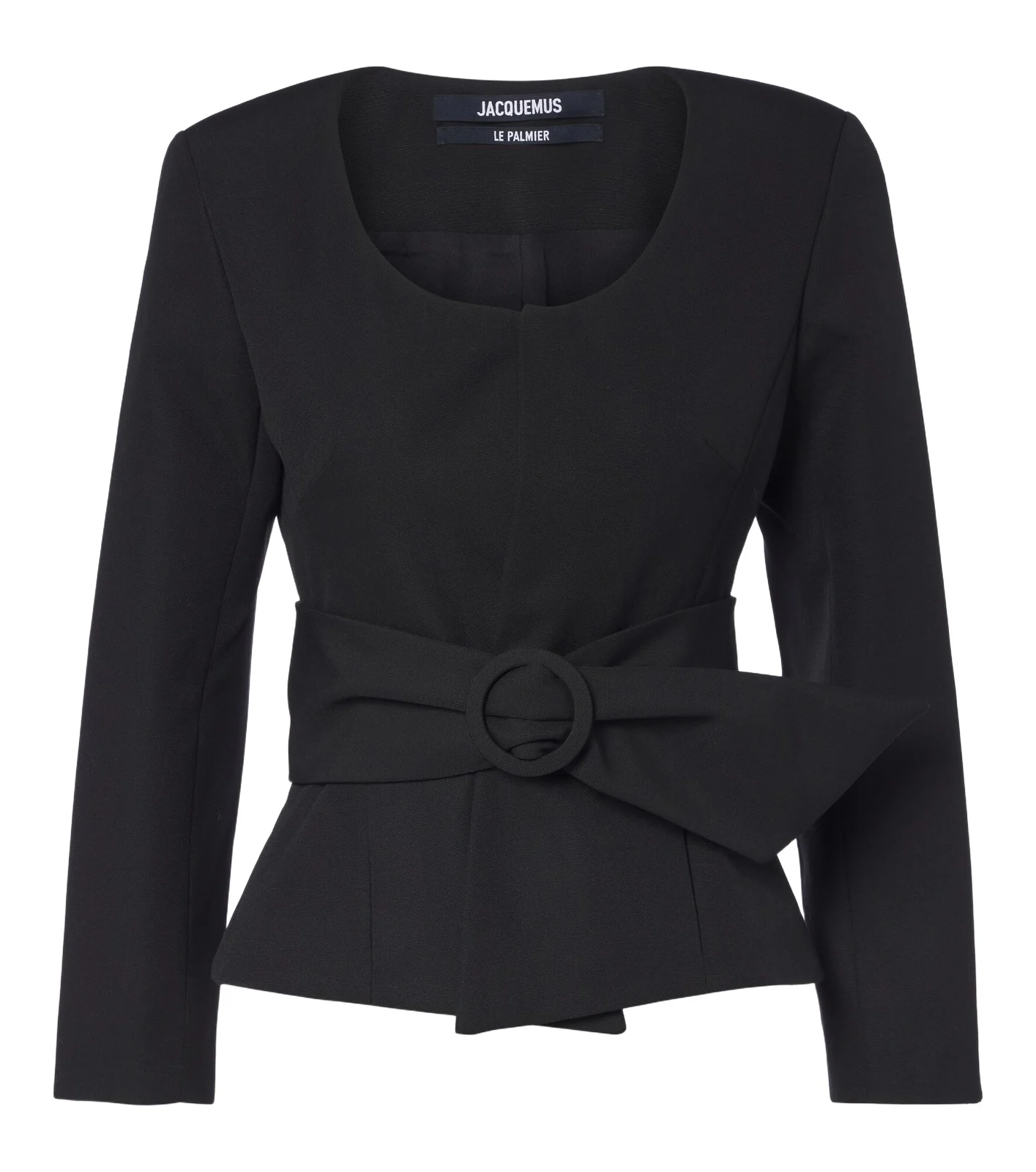 Miami belted virgin wool jacket
