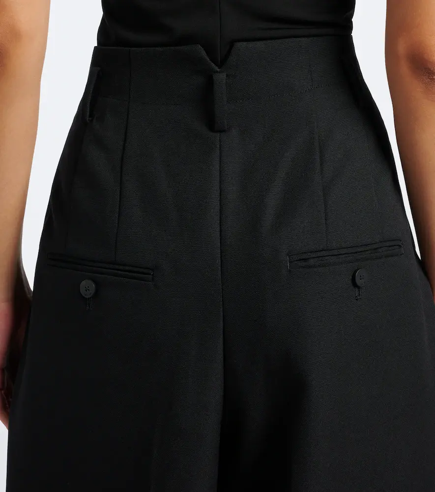 Jacquemus Miami cropped virgin wool wide-leg pants | Thumbnail 4 Jacquemus Miami cropped virgin wool wide-leg pants | Thumbnail 4