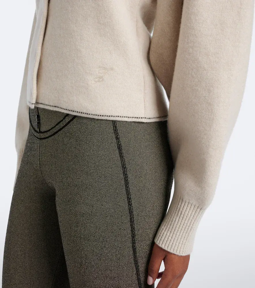 Jacquemus Tempo wool and cashmere cardigan | Thumbnail 2 Jacquemus Tempo wool and cashmere cardigan | Thumbnail 2