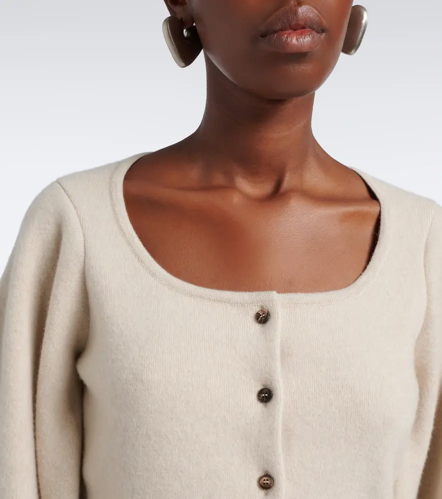 Jacquemus Tempo wool and cashmere cardigan | Thumbnail 6 Jacquemus Tempo wool and cashmere cardigan | Thumbnail 6