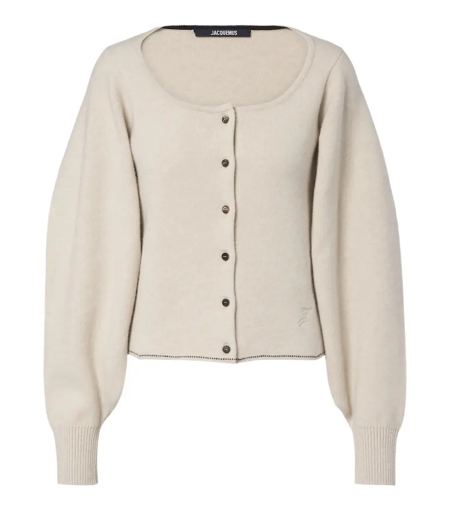 Jacquemus Tempo wool and cashmere cardigan
