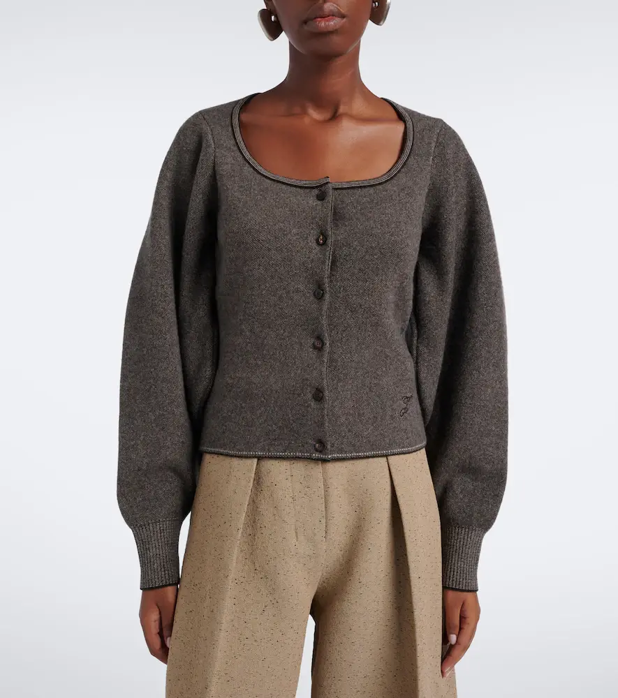 Jacquemus Tempo wool and cashmere cardigan | Thumbnail 6 Jacquemus Tempo wool and cashmere cardigan | Thumbnail 6