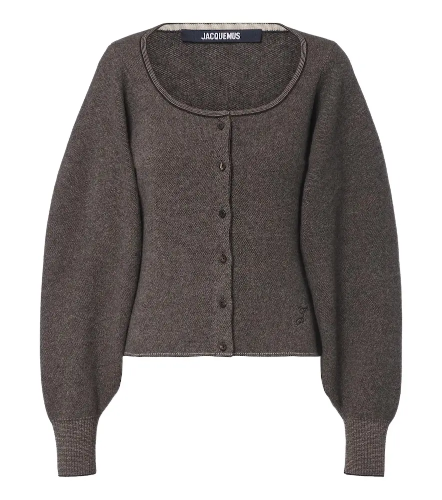 Tempo wool and cashmere cardigan