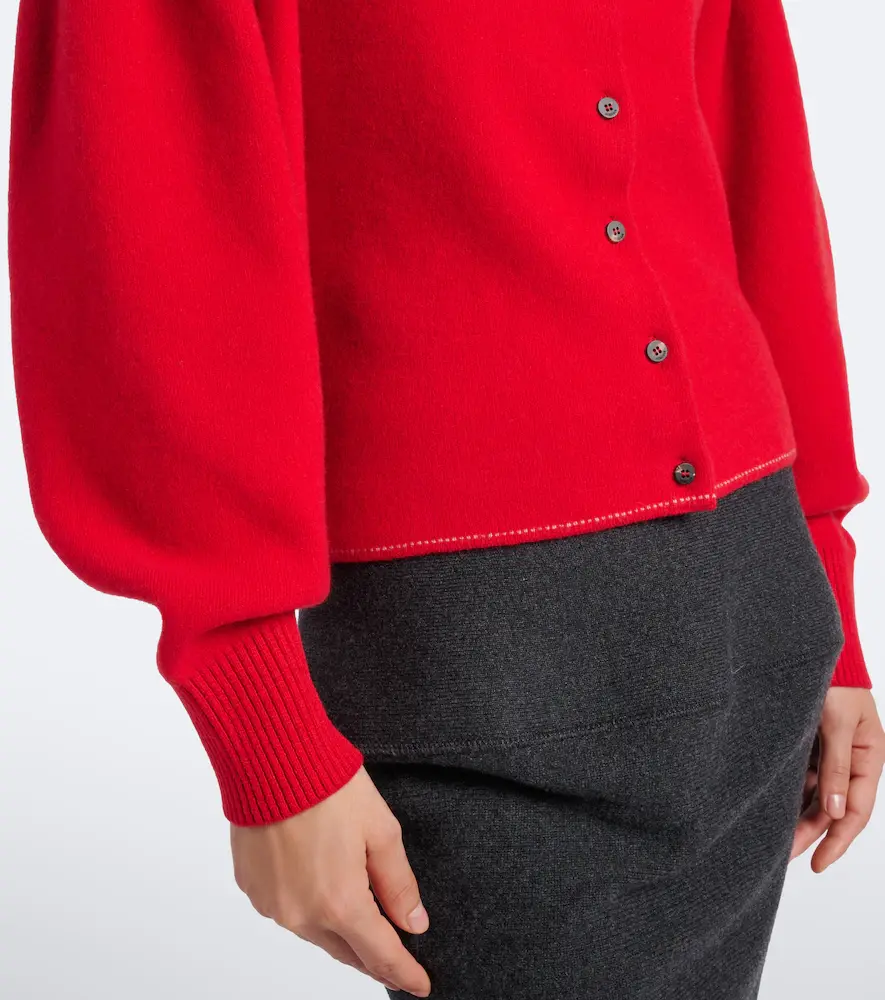 Jacquemus Tempo wool and cashmere cardigan | Thumbnail 4