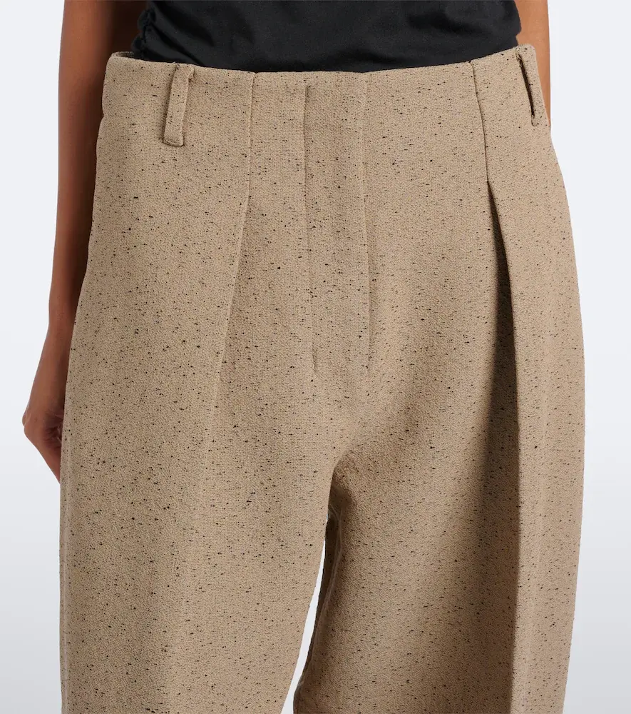 Jacquemus Ovalo cotton and wool-blend barrel-leg pants | Thumbnail 3 Jacquemus Ovalo cotton and wool-blend barrel-leg pants | Thumbnail 3