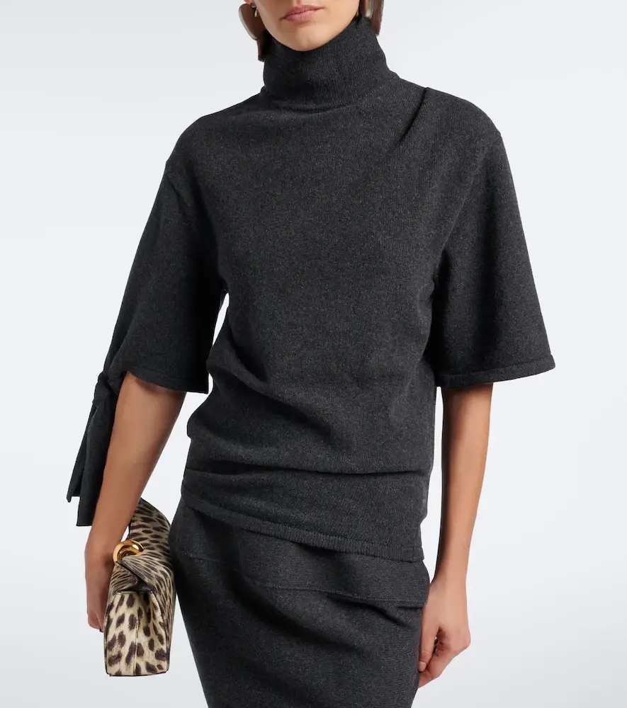 Jacquemus Fiocco wool and cashmere turtleneck sweater | Thumbnail 2