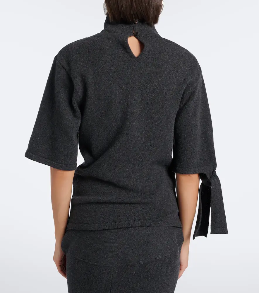 Jacquemus Fiocco wool and cashmere turtleneck sweater | Thumbnail 3