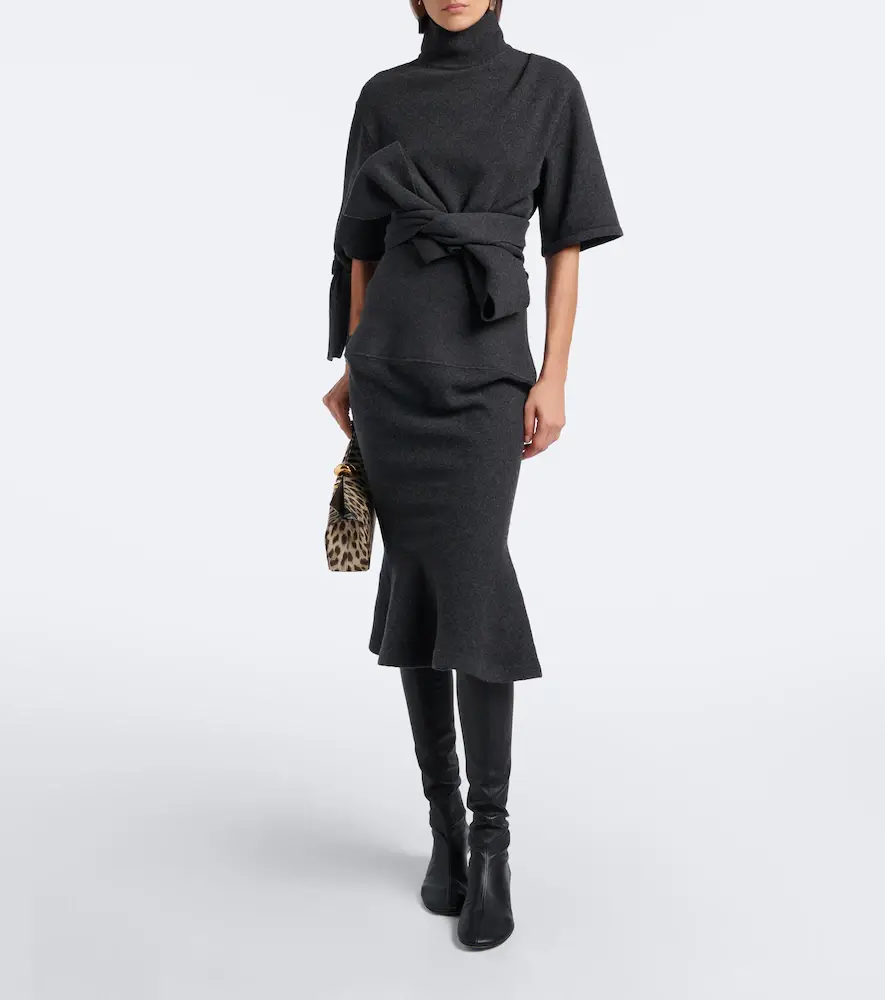 Jacquemus Fiocco wool and cashmere turtleneck sweater | Thumbnail 5