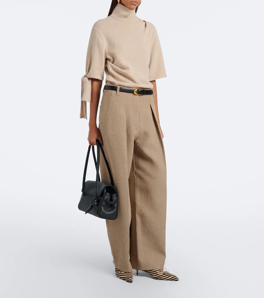 Jacquemus Fiocco wool and cashmere turtleneck sweater | Thumbnail 3
