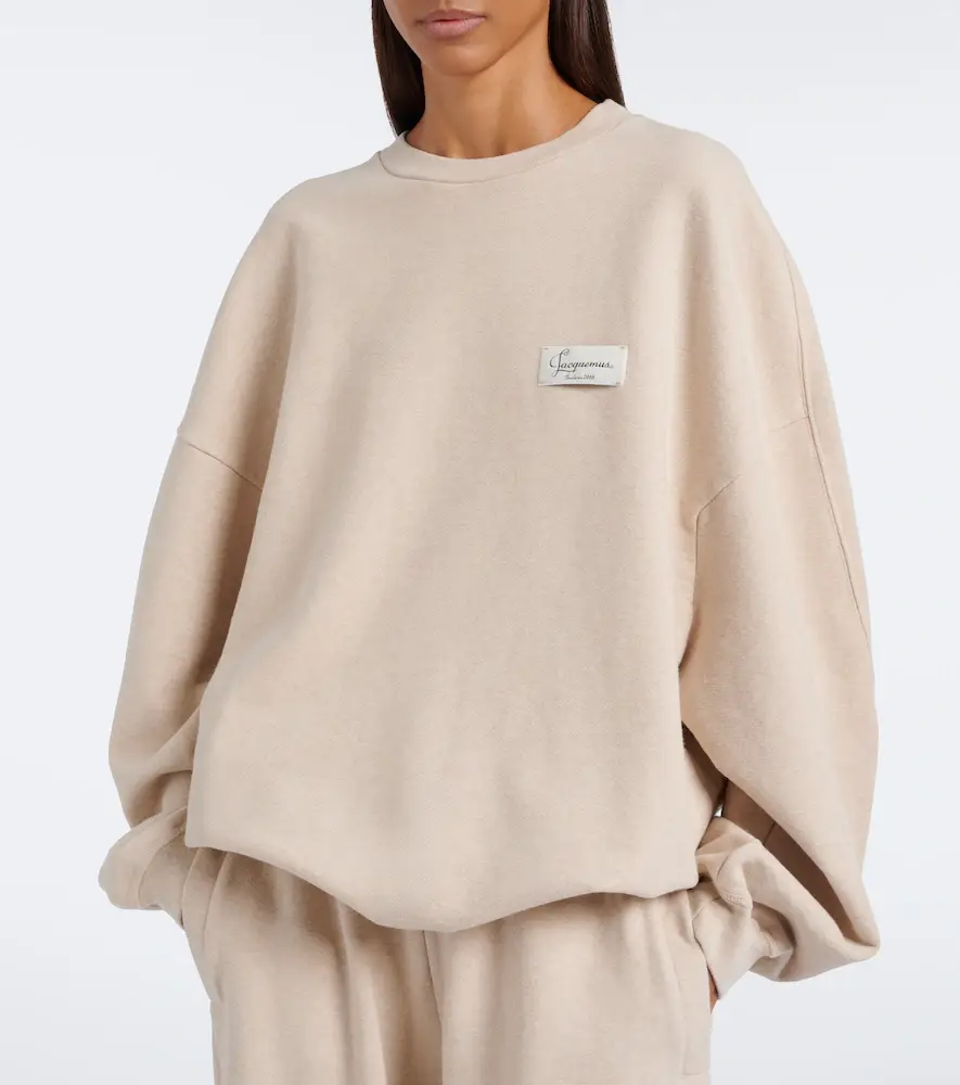 Jacquemus Corso oversized cotton fleece sweatshirt | Thumbnail 3 Jacquemus Corso oversized cotton fleece sweatshirt | Thumbnail 3