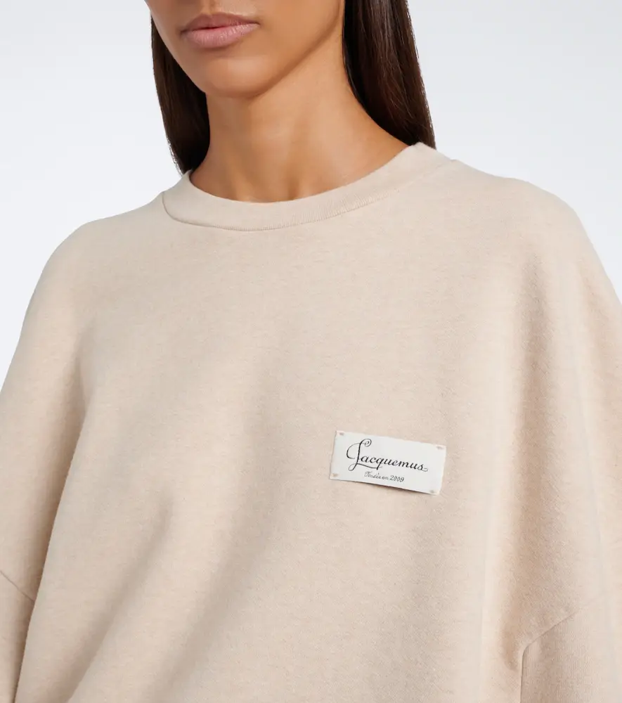 Jacquemus Corso oversized cotton fleece sweatshirt | Thumbnail 6 Jacquemus Corso oversized cotton fleece sweatshirt | Thumbnail 6