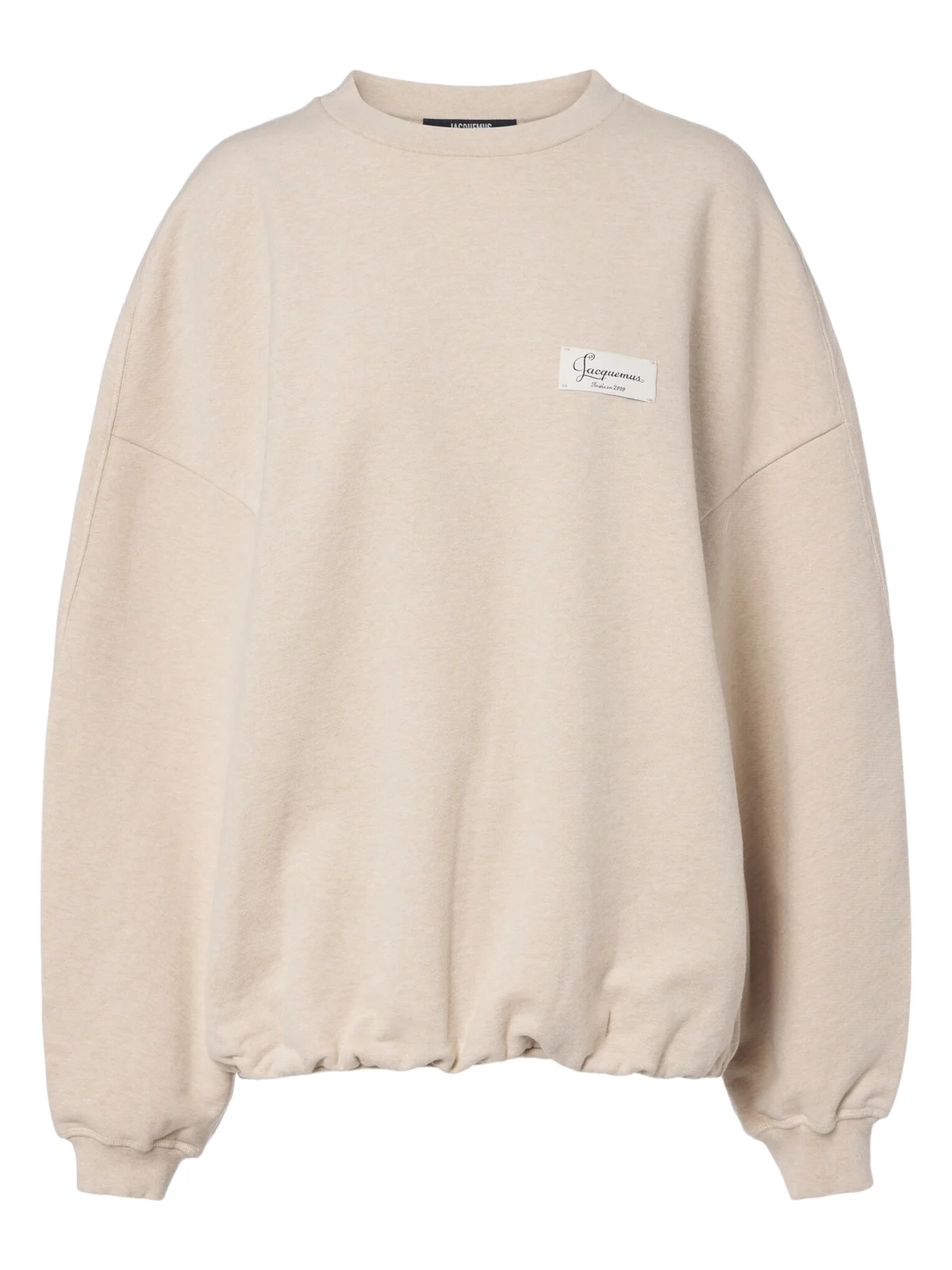 Jacquemus Corso oversized cotton fleece sweatshirt