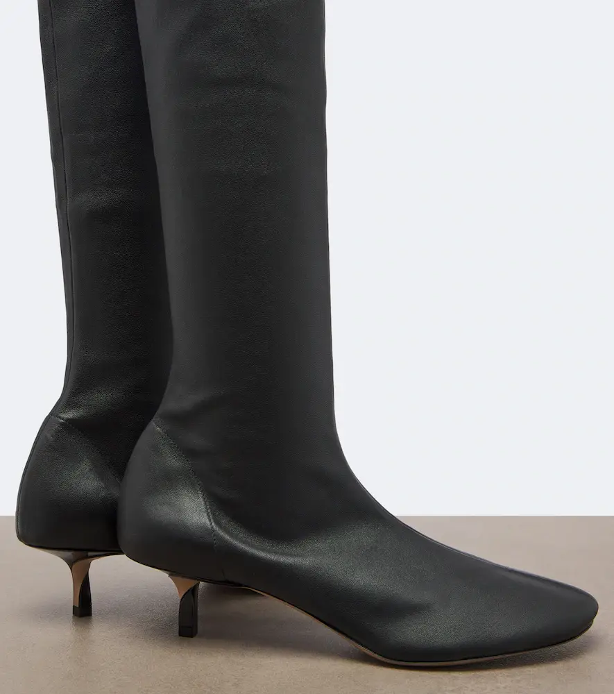 Jacquemus Collant leather knee-high boots | Thumbnail 3