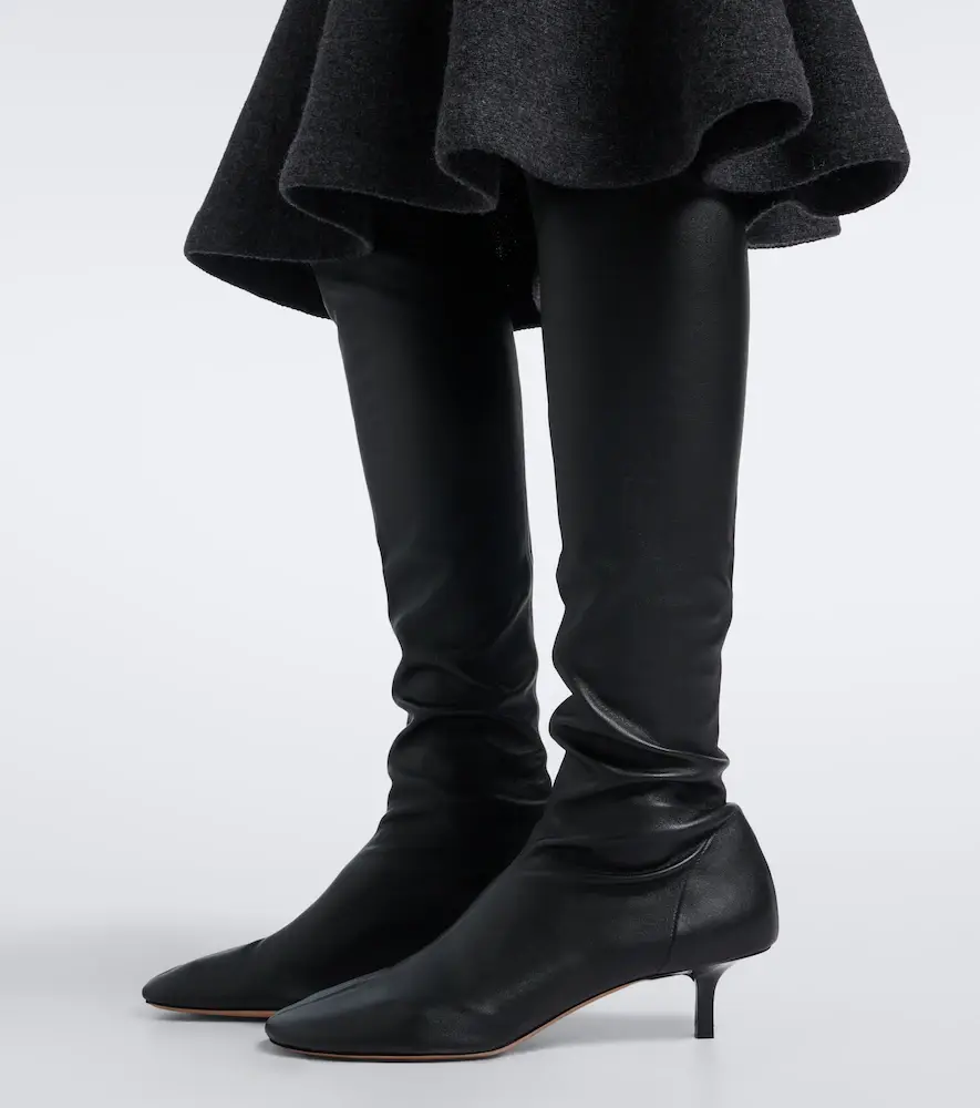 Jacquemus Collant leather knee-high boots | Thumbnail 5