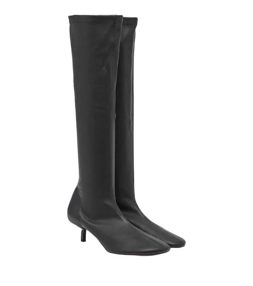 Jacquemus Collant leather knee-high boots