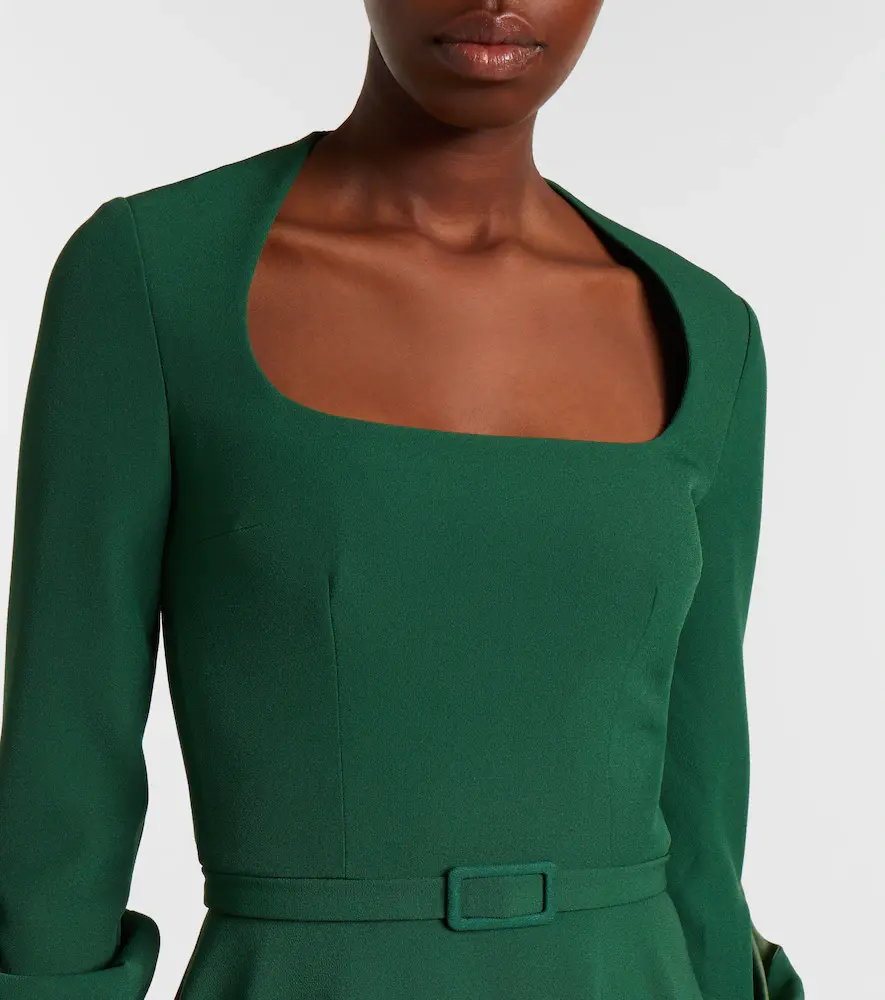 Safiyaa Ellis crêpe cocktail dress | Thumbnail 3 Safiyaa Ellis crêpe cocktail dress | Thumbnail 3