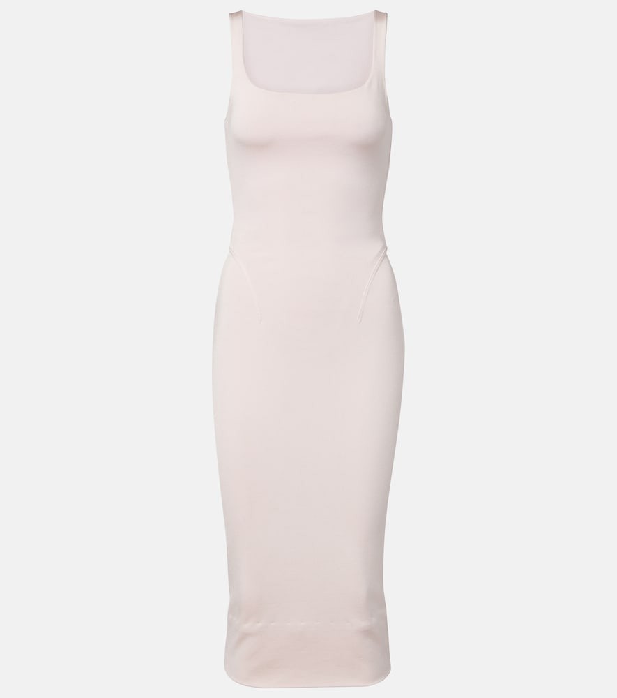 Alaïa Knitted jersey midi dress