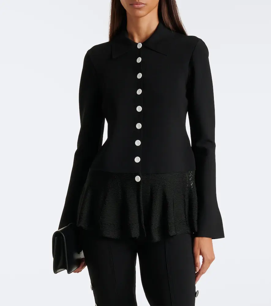 Proenza Schouler Martina ruffled cardigan | Thumbnail 5 Proenza Schouler Martina ruffled cardigan | Thumbnail 5