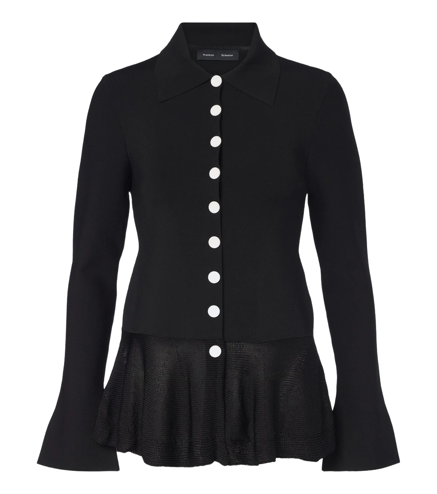 Proenza Schouler Martina ruffled cardigan