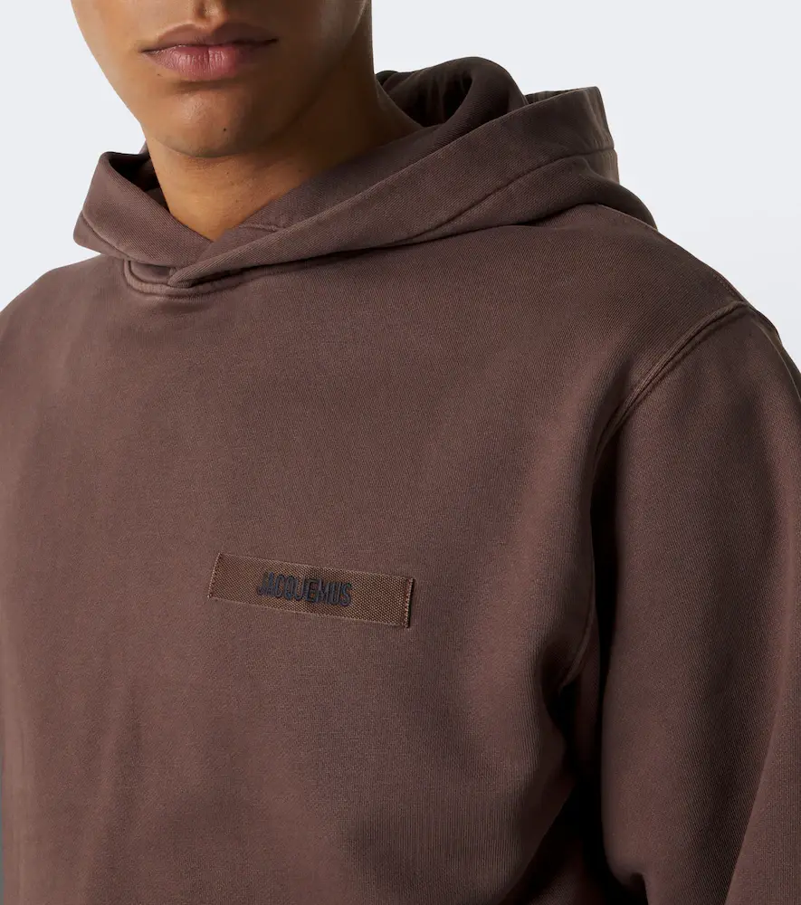 Jacquemus Logo cotton fleece hoodie | Thumbnail 2