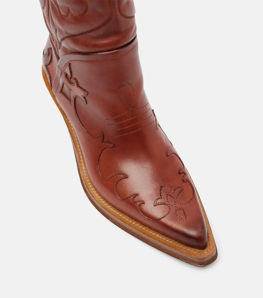 Gabriela Hearst Capitana leather cowboy boots | Thumbnail 2