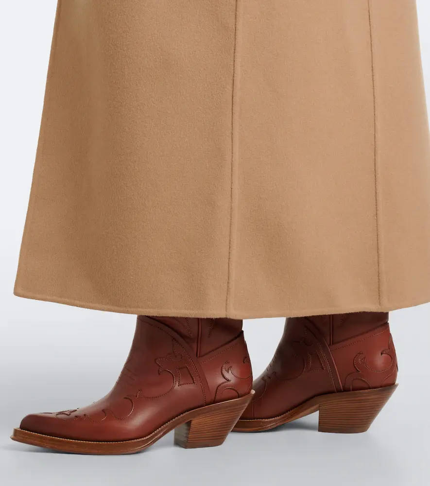 Gabriela Hearst Capitana leather cowboy boots | Thumbnail 5