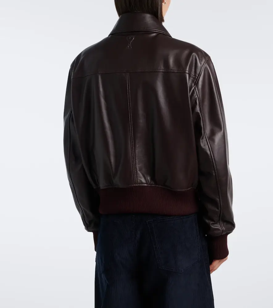 AMI PARIS Leather jacket | Thumbnail 3 AMI PARIS Leather jacket | Thumbnail 3