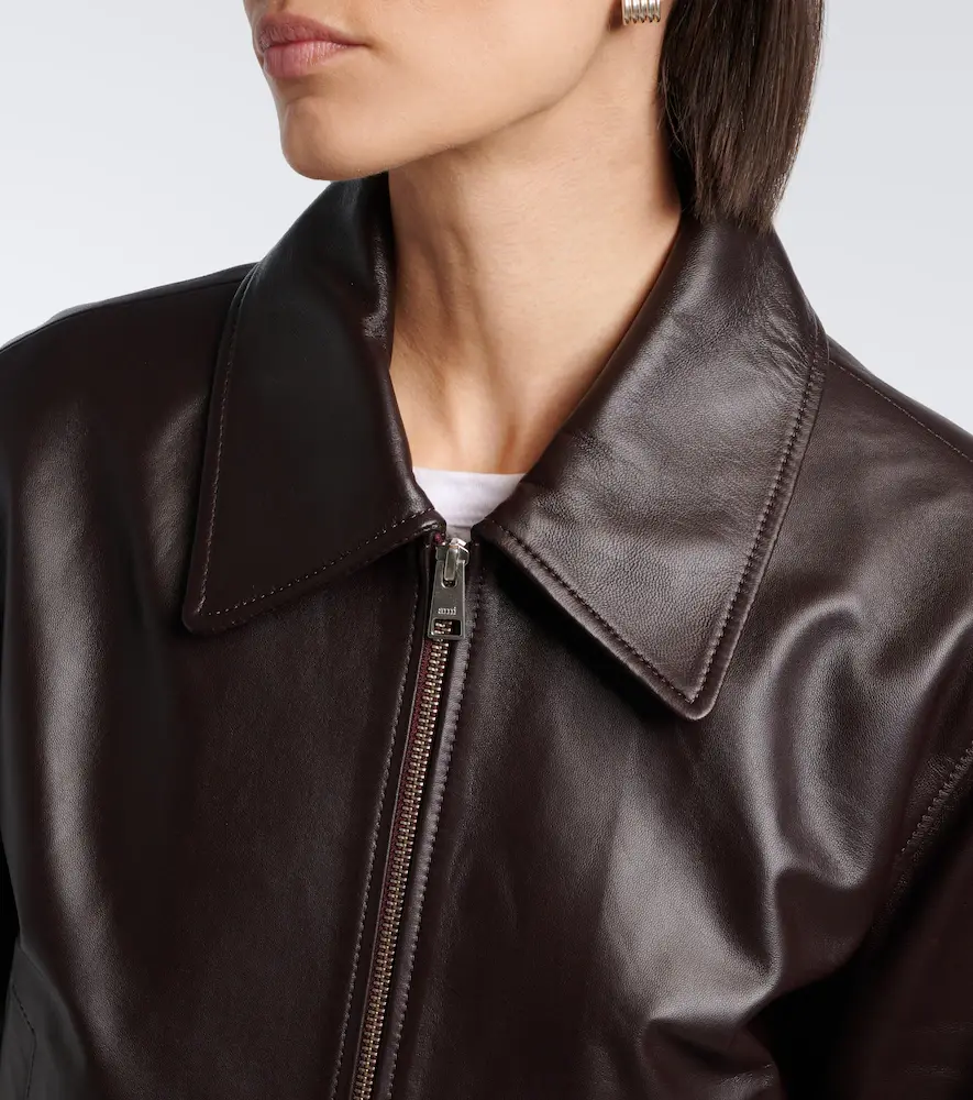 AMI PARIS Leather jacket | Thumbnail 6 AMI PARIS Leather jacket | Thumbnail 6