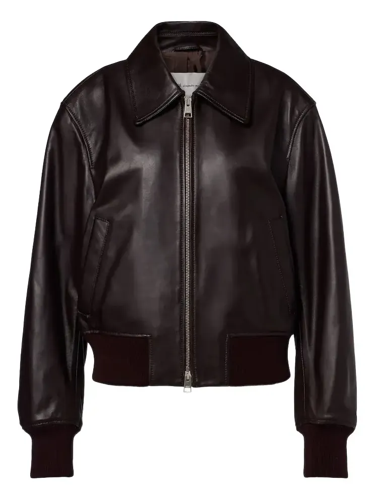 Leather jacket