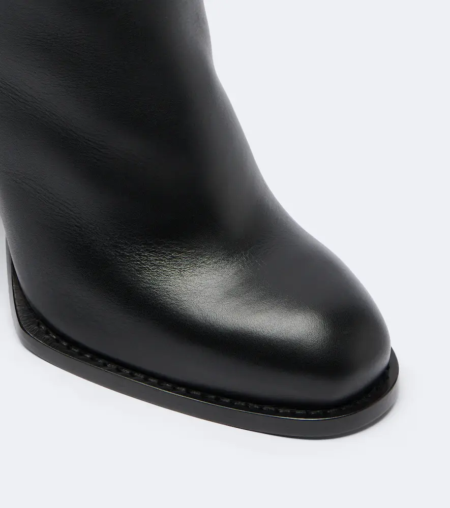 Burberry EKD leather knee-high boots | Thumbnail 2 Burberry EKD leather knee-high boots | Thumbnail 2