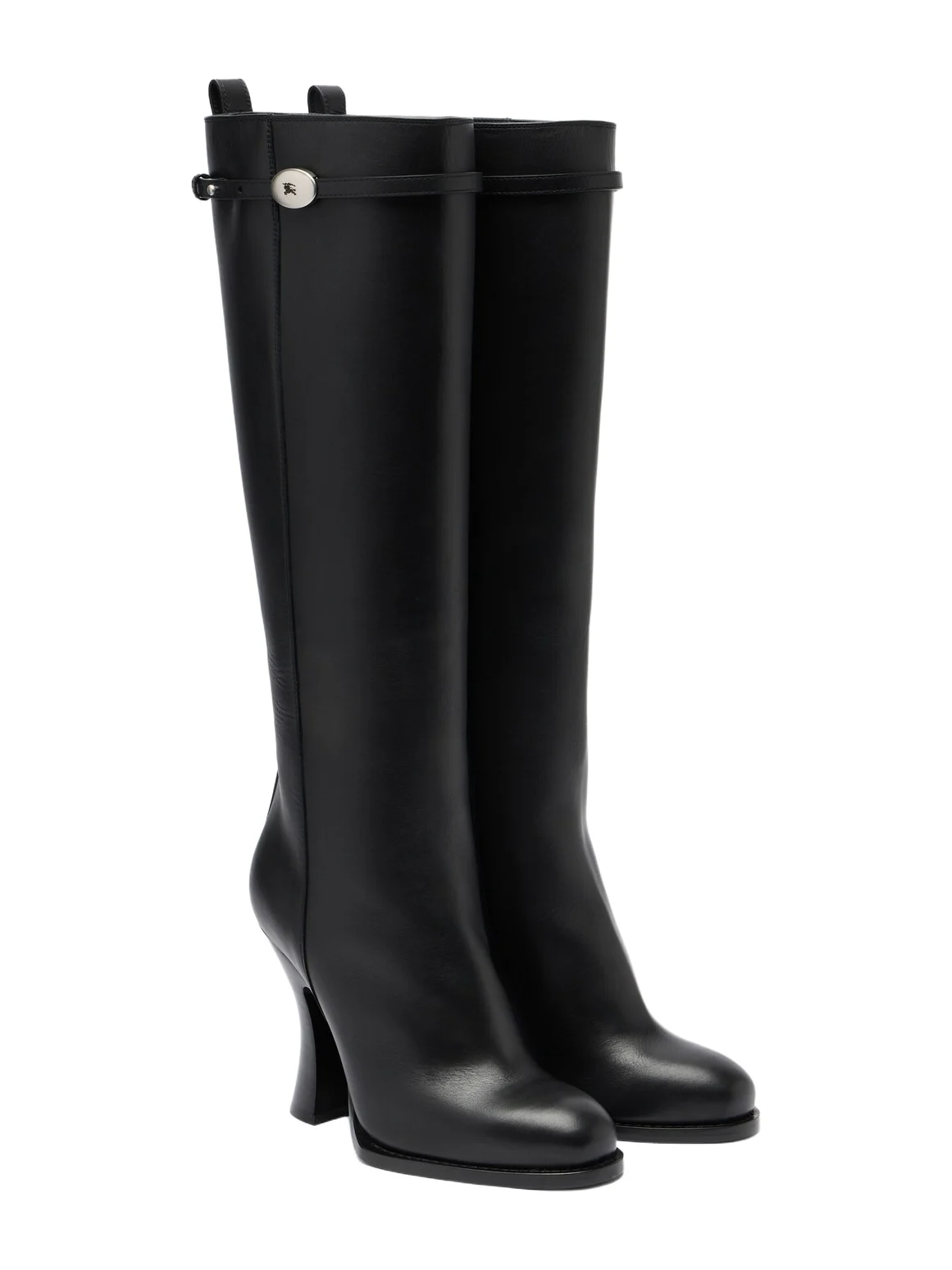 Burberry EKD leather knee-high boots