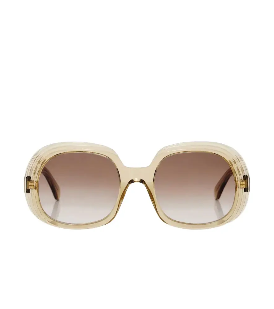 Loewe Mini Anagram Steps round sunglasses