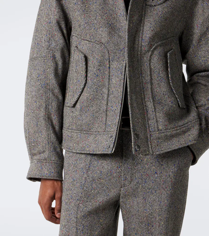 Dries Van Noten Checked wool jacket | Thumbnail 3