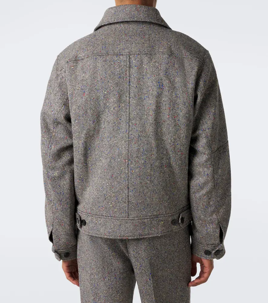 Dries Van Noten Checked wool jacket | Thumbnail 4