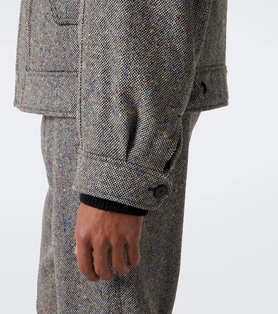 Dries Van Noten Checked wool jacket | Thumbnail 6