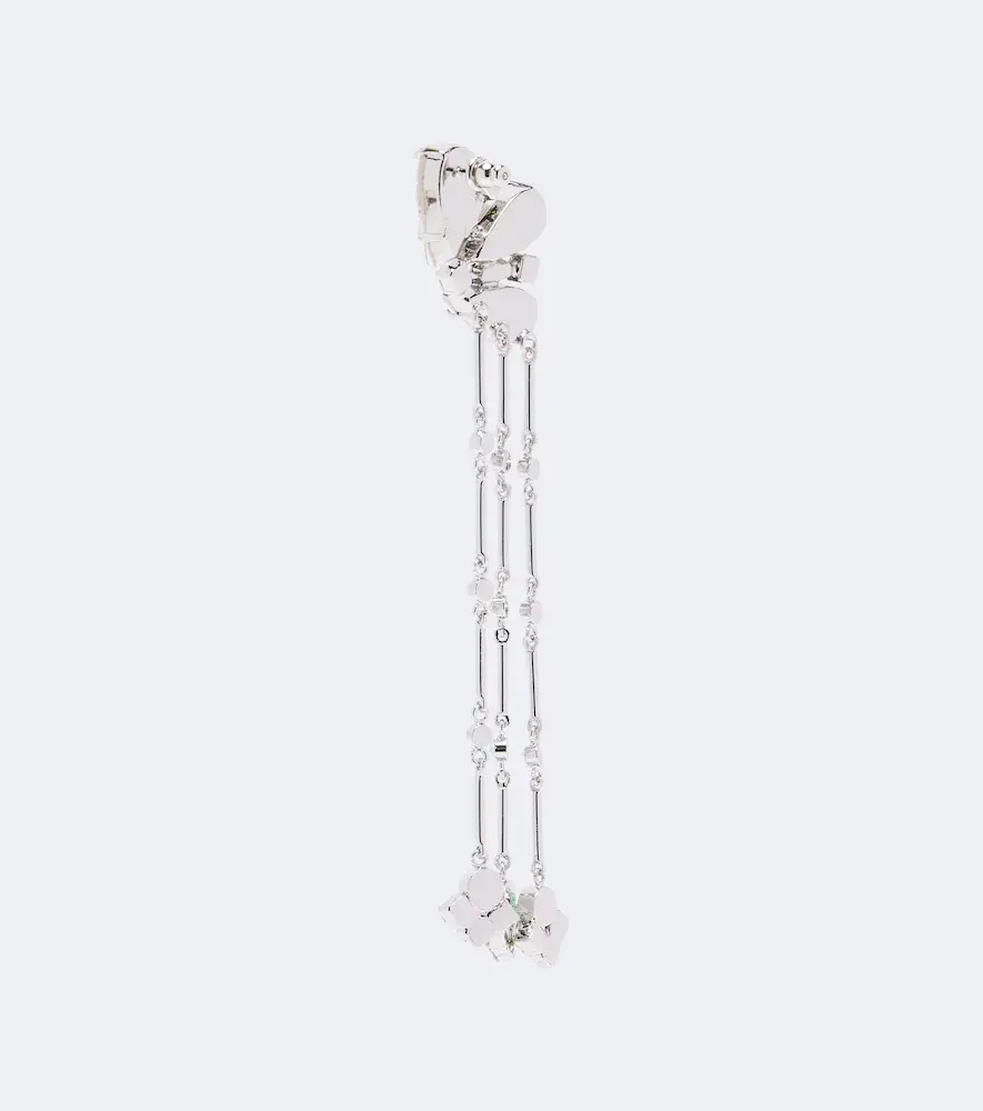 Rabanne Crystal-embellished drop earrings | Thumbnail 2 Rabanne Crystal-embellished drop earrings | Thumbnail 2