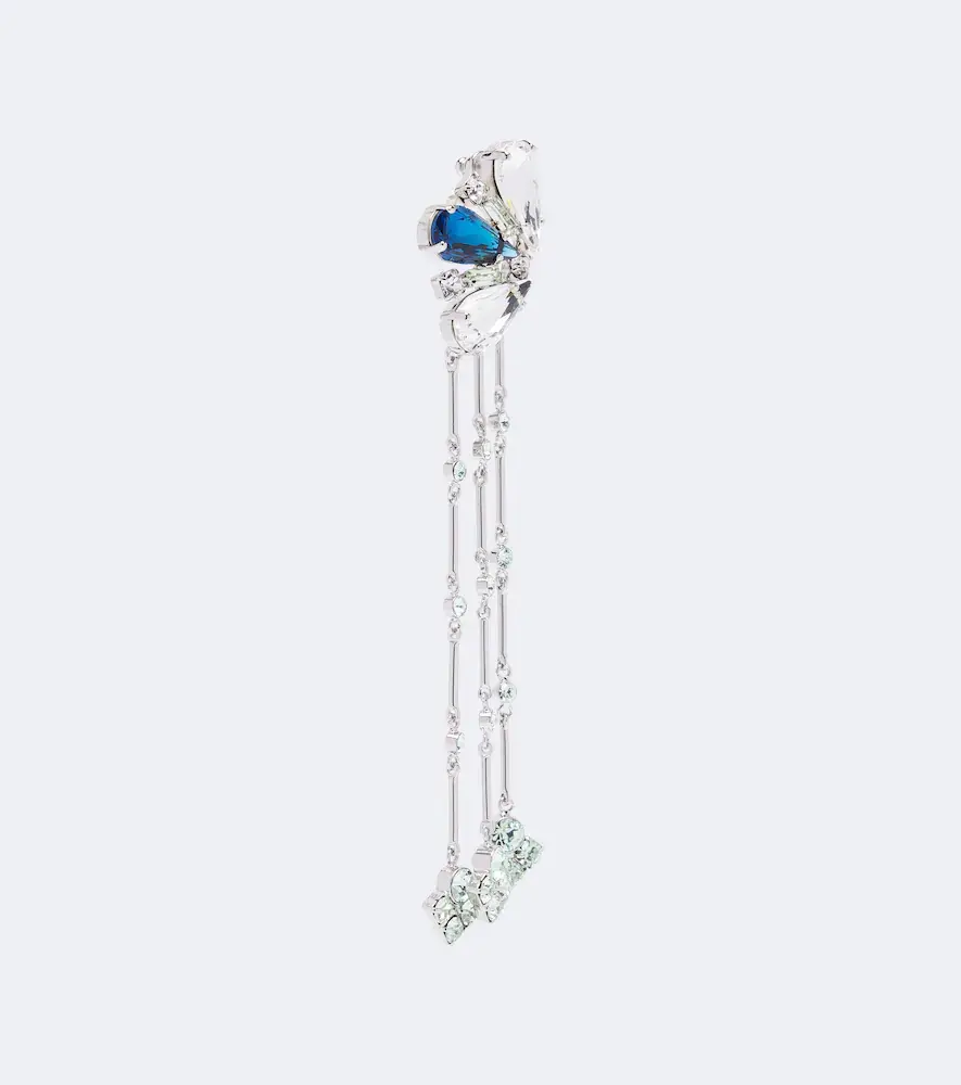 Rabanne Crystal-embellished drop earrings | Thumbnail 4 Rabanne Crystal-embellished drop earrings | Thumbnail 4
