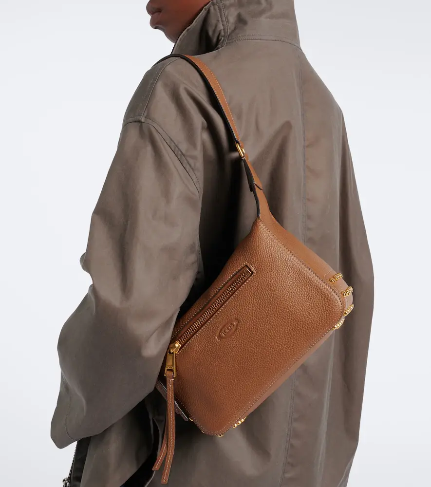 Tod's Metal Dots Mini leather shoulder bag | Thumbnail 6