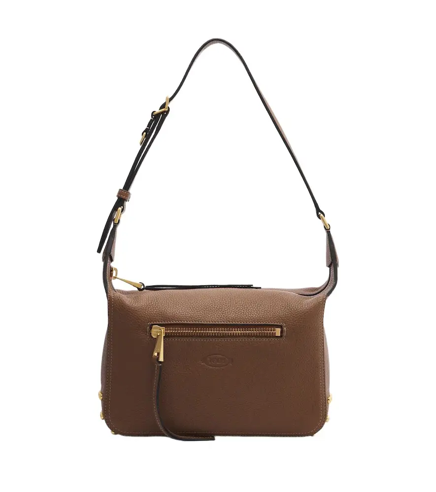 Tod's Metal Dots Mini leather shoulder bag