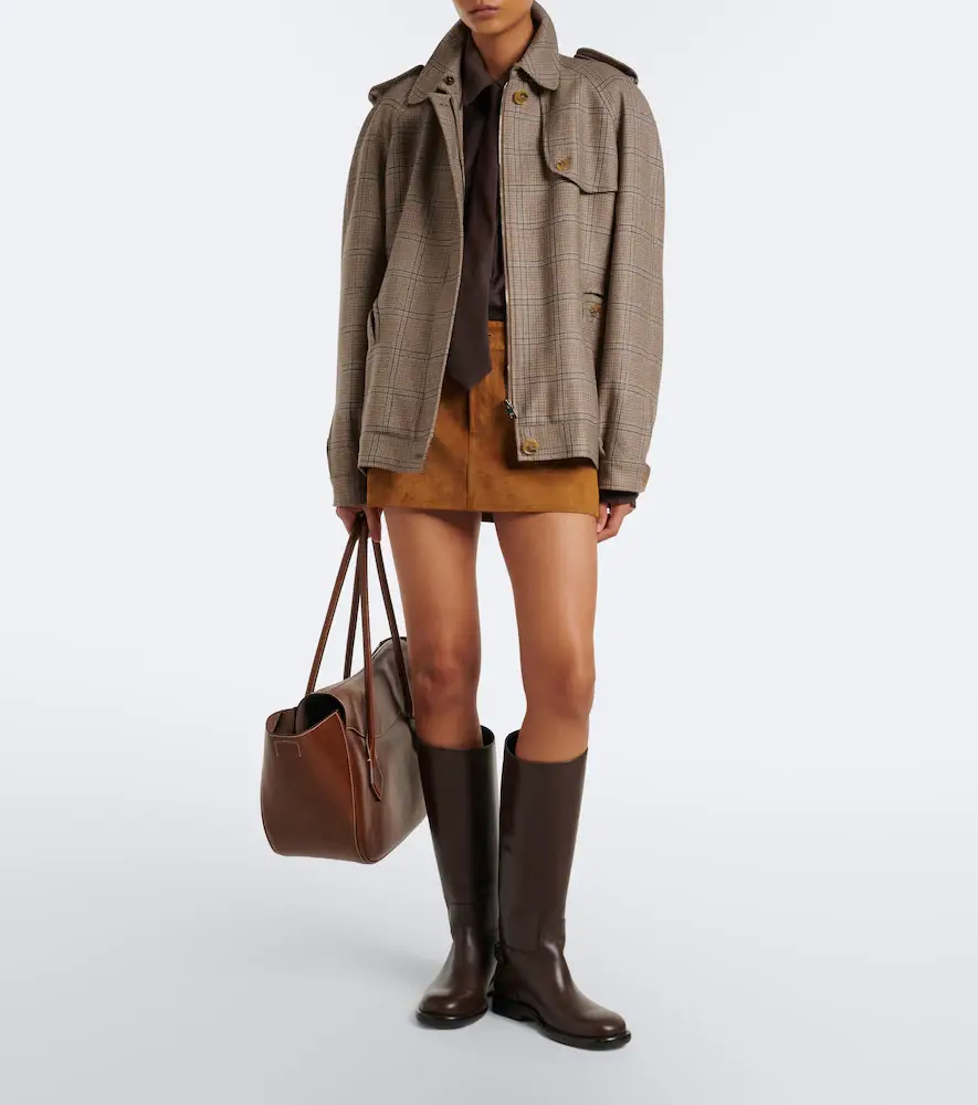 7 For All Mankind Cherry suede miniskirt | Thumbnail 2 7 For All Mankind Cherry suede miniskirt | Thumbnail 2
